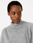M&S High Low Poncho