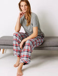 M&S COLLECTION  Short Sleeve Pyjama Top