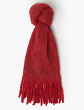 M&S Boucle Tassel Scarf