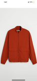 ZARA TECHNICAL JACKET WITH POCKETS RED