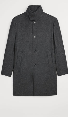 ZARA COAT WITH WRAPAROUND COLLAR