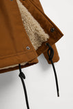Jacket With Contrast Faux Sherling By Z.A.R.A