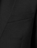 M&S Black Tailored Fit Italian Wool Suit
