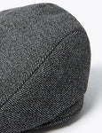 M&S Herringbone Flat Cap with ThermowarmthTM