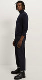 ZARA BASIC HIGH NECK SWEATER BLUE