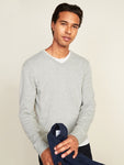 Marled V-Neck Sweater for Men By Old Navy