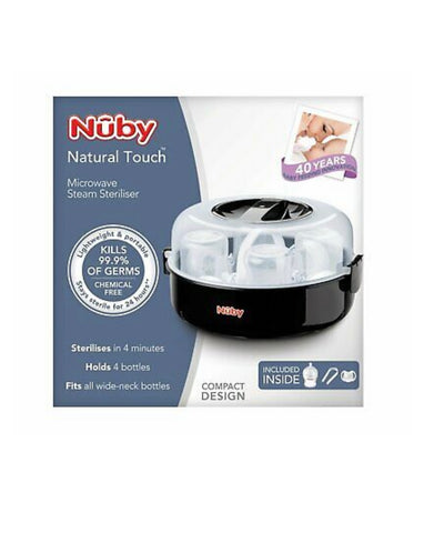 NUBY Microwave Steam Steriliser Natural Touch