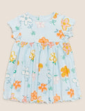 Organic Cotton Floral Print Dress