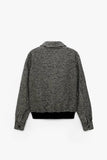 ZARA HoundStooth Textured Jacket