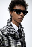 ZARA HoundStooth Textured Jacket