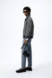 ZARA HoundStooth Textured Jacket