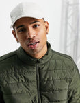 New Look Funnel Neck Puffer Jacket in Khaki