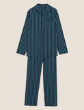 Marks and Spencer

Pure Cotton Shadow Stripe Pyjama Set